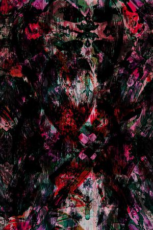 抽象印花华亿平台图片