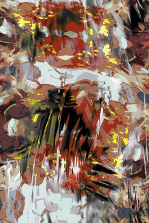 抽象印花华亿平台图片