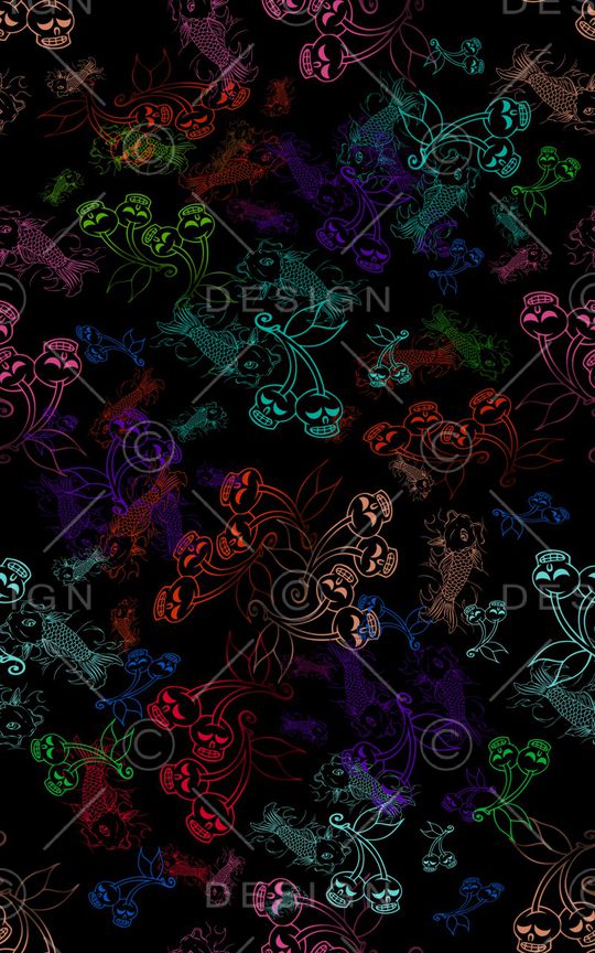 混合拼接印花华亿平台图片