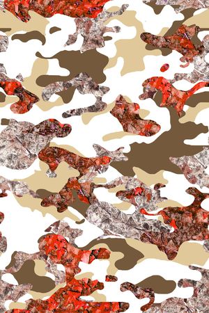 迷彩印花华亿平台图片