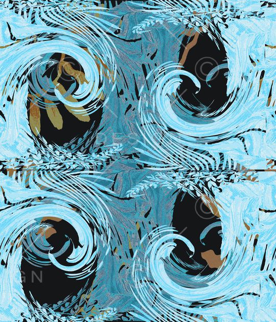 抽象印花华亿平台图片