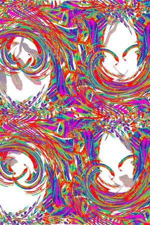 抽象印花华亿平台图片