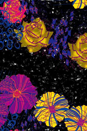 几何印花华亿平台图片