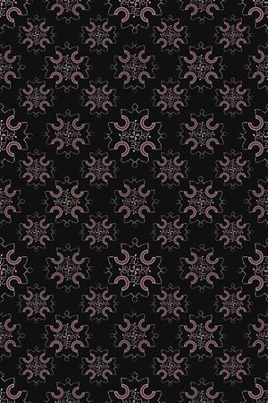 抽象花卉印花华亿平台图片