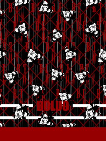 抽象男装印花华亿平台图片