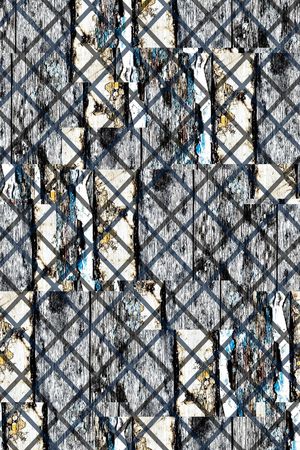 抽象男装印花华亿平台图片