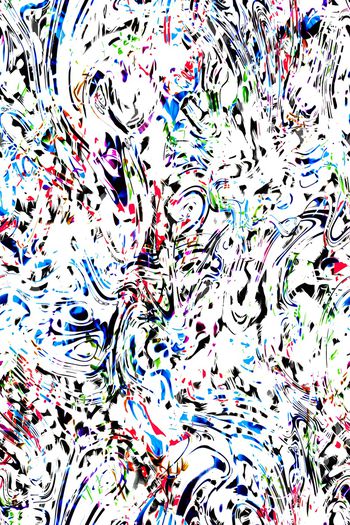 线条画印花华亿平台图片