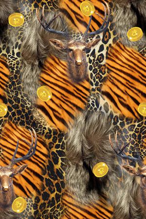 鹿印花华亿平台图片