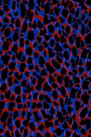 动物纹印花华亿平台图片