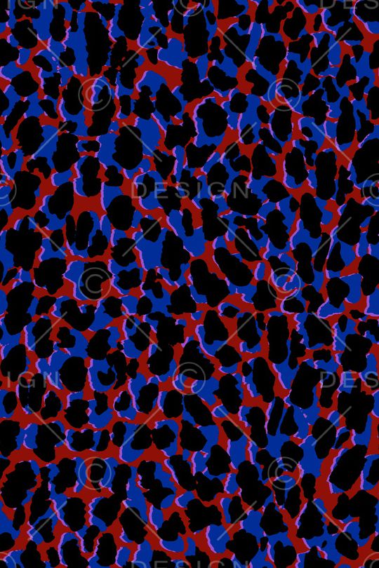 动物纹印花华亿平台图片