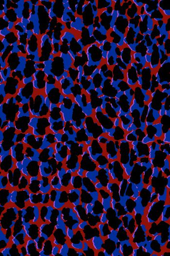 动物纹印花华亿平台图片