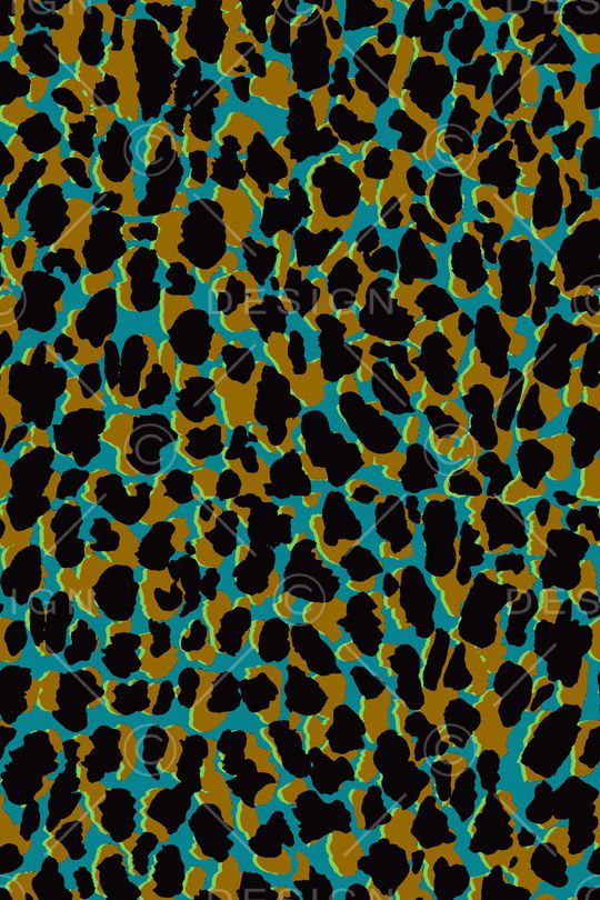 动物纹印花华亿平台图片