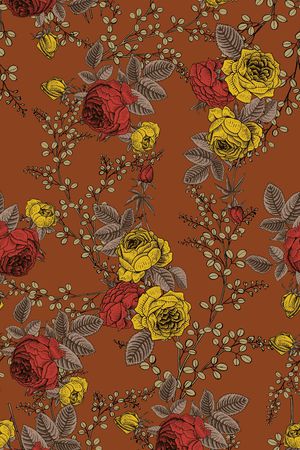 满版散花印花华亿平台图片