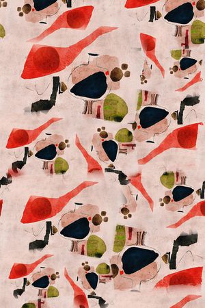 笔触印花华亿平台图片