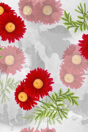 抽象底色印花华亿平台图片