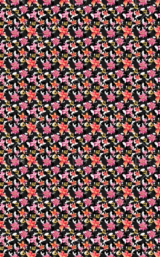 蝴蝶印花华亿平台图片