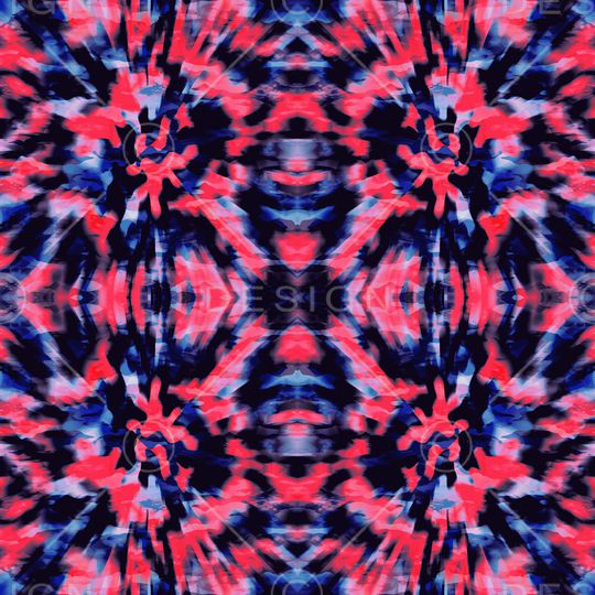 扎染华亿平台印花华亿平台图片