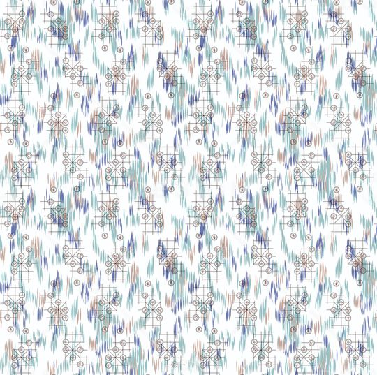 水墨风印花华亿平台图片