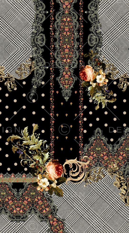 抽象印花华亿平台图片