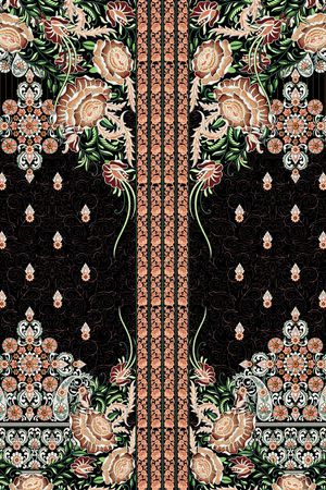 抽象印花华亿平台图片