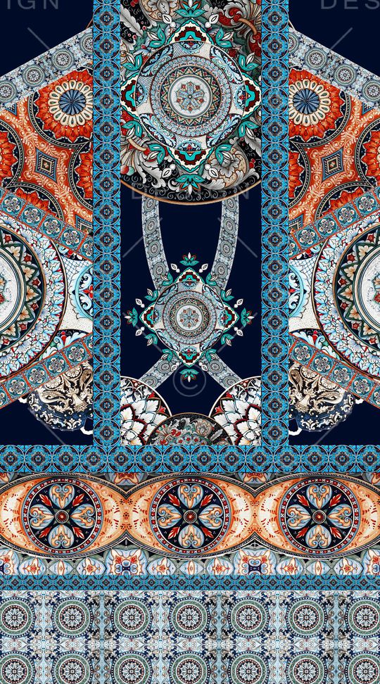 抽象印花华亿平台图片