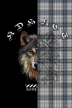 格子印花华亿平台图片