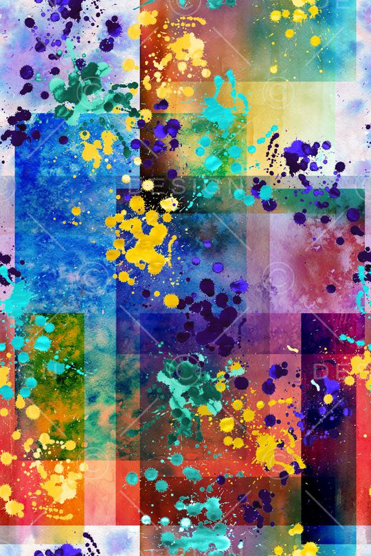 水墨风印花华亿平台图片