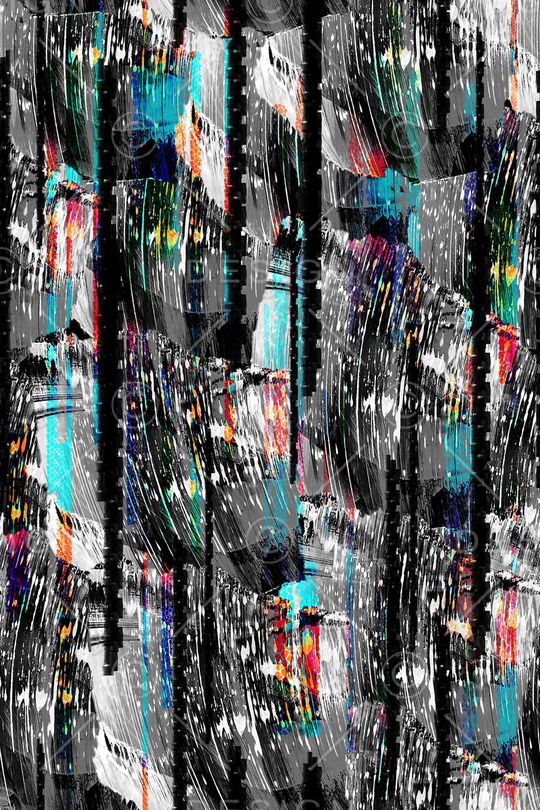 水墨风印花华亿平台图片