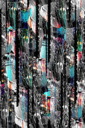 水墨风印花华亿平台图片