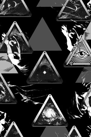 抽象印花华亿平台图片