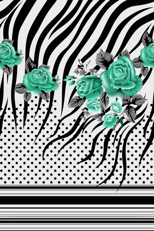 大牌风印花华亿平台图片