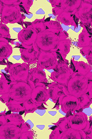 大牌风印花华亿平台图片