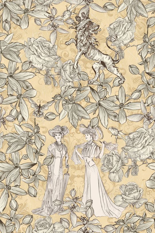 复古印花华亿平台图片