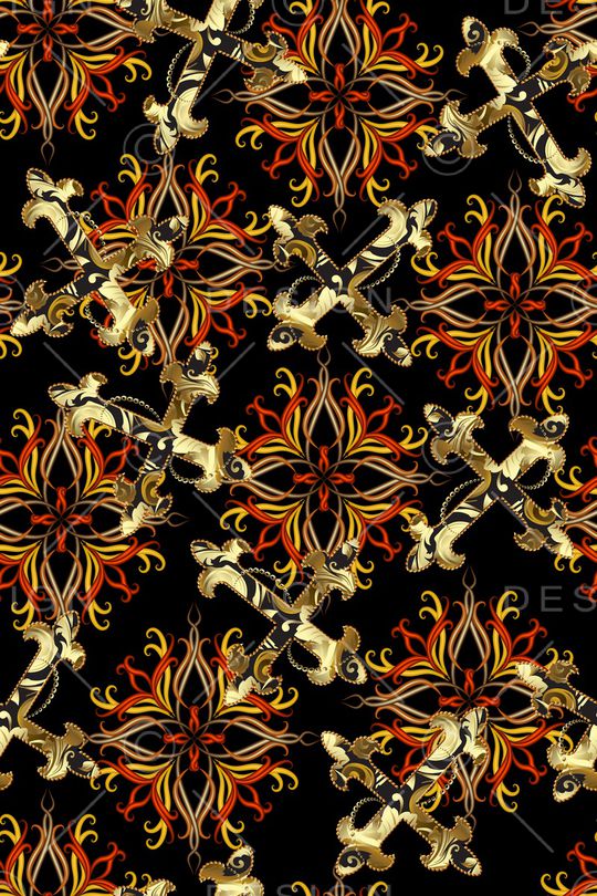 大牌风印花华亿平台图片