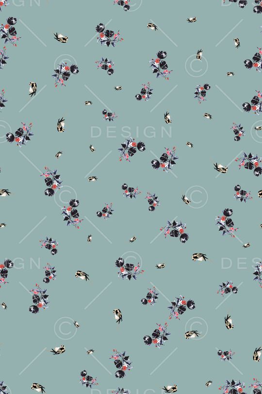 鸟印花华亿平台图片