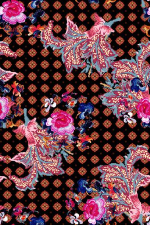 几何印花华亿平台图片