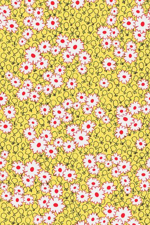 小碎花印花华亿平台图片