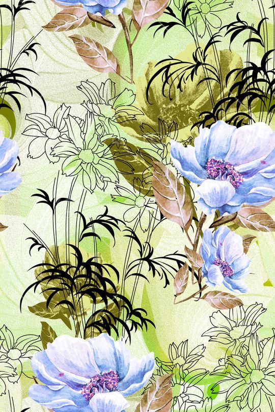 休闲印花华亿平台图片