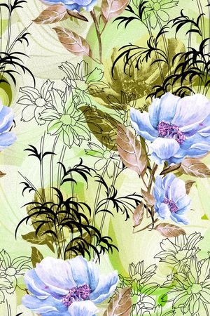 休闲印花华亿平台图片