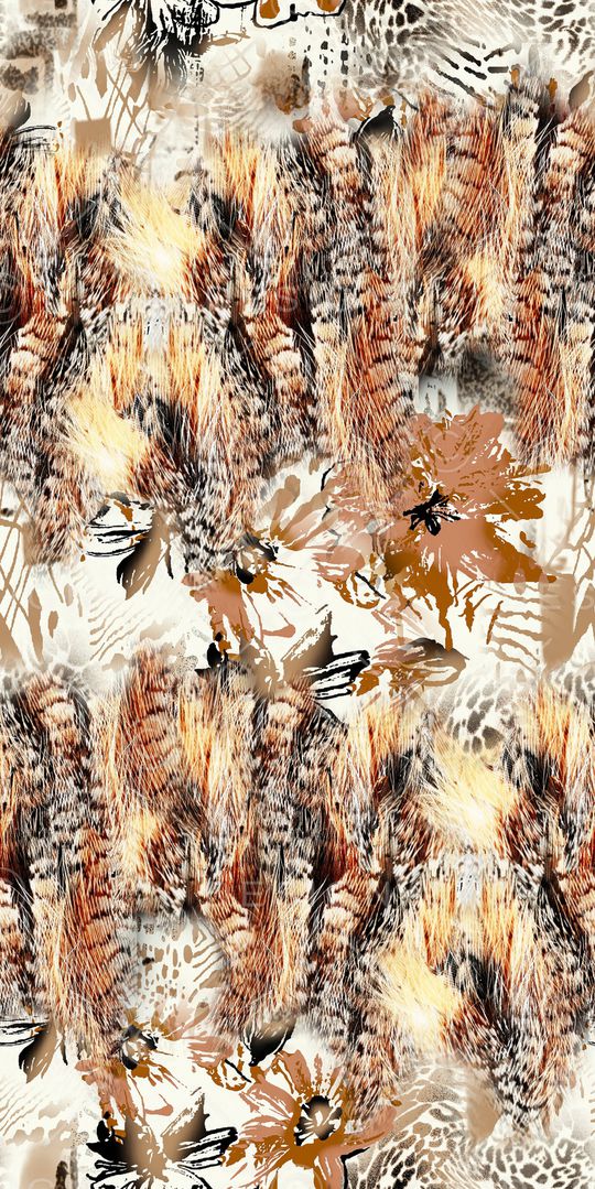 抽象印花华亿平台图片