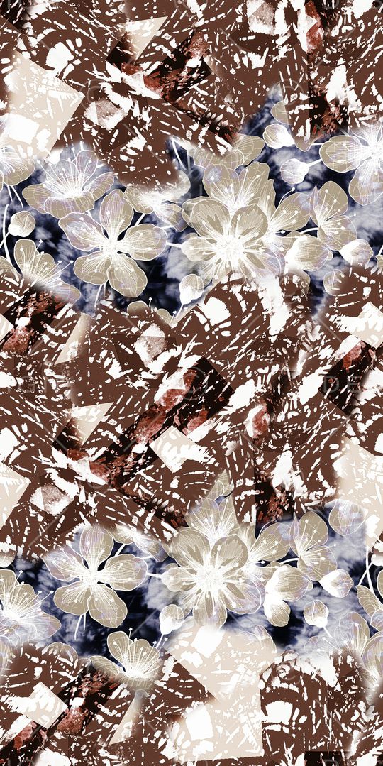 抽象印花华亿平台图片