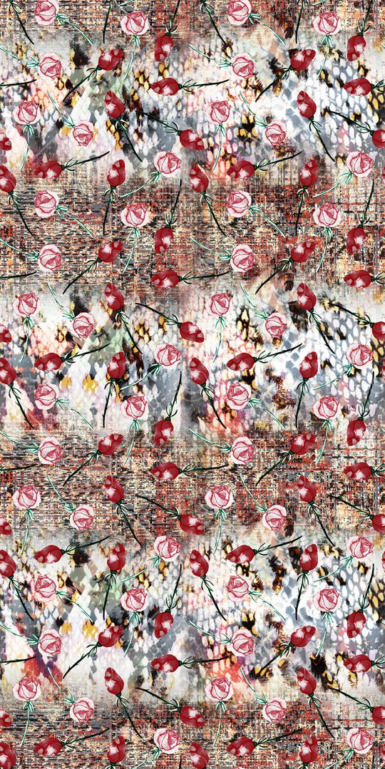 抽象印花华亿平台图片