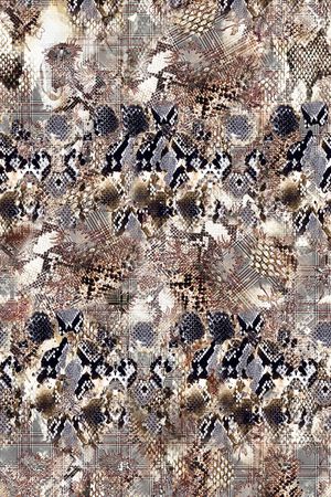 抽象印花华亿平台图片