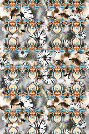 抽象印花华亿平台图片