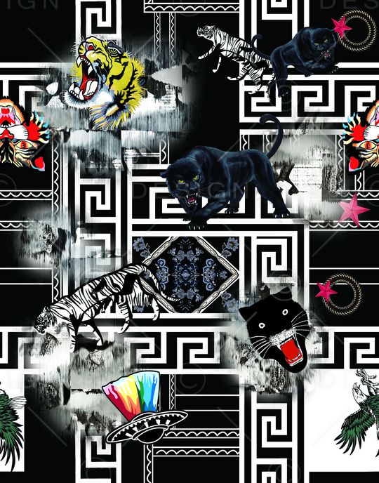 动物印花华亿平台图片