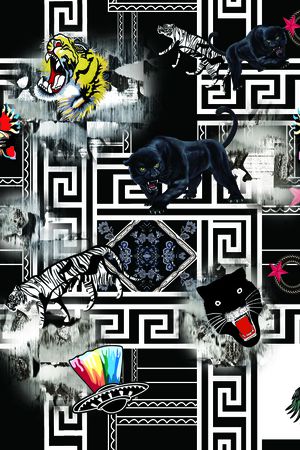 动物印花华亿平台图片