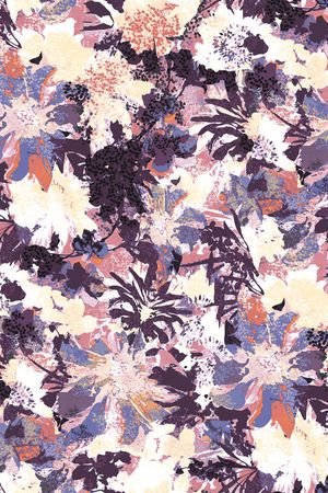 水墨风印花华亿平台图片