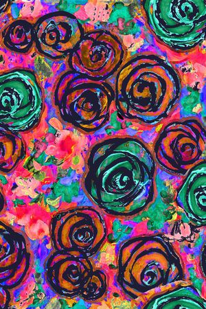 几何印花华亿平台图片