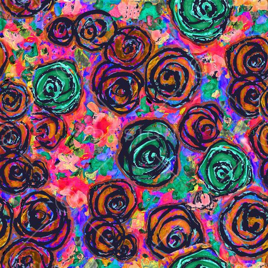 几何印花华亿平台图片