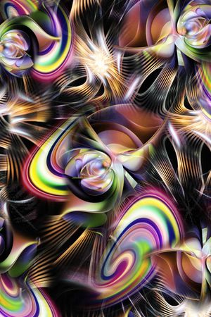 几何印花华亿平台图片